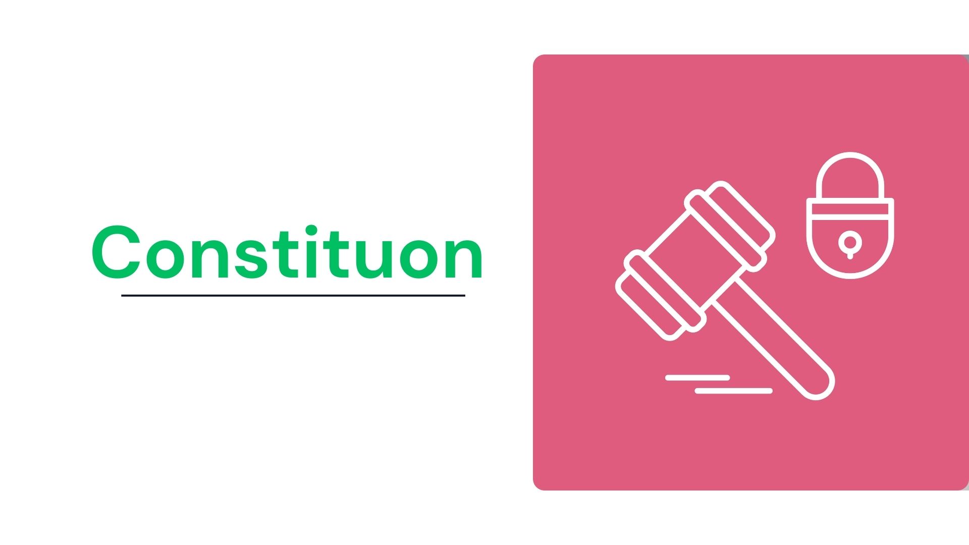 What is Constitution?