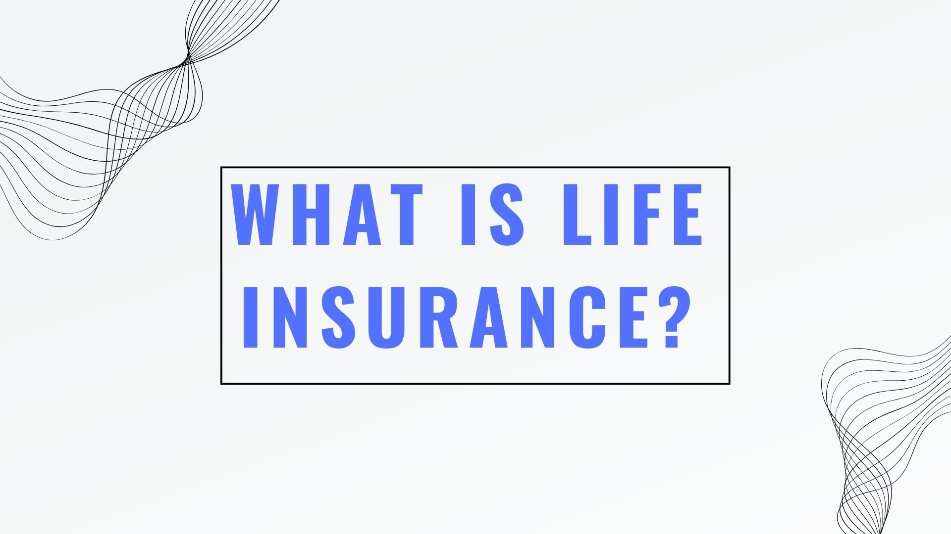 What is Life Insurance?